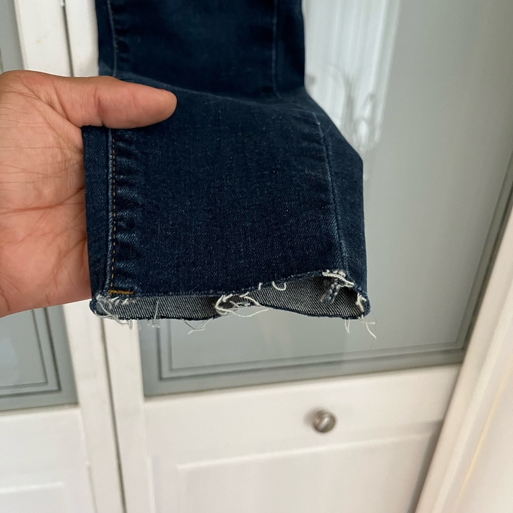 Free People Miles Away Dark Blue Skinny Jeans - Picture 4 of 13